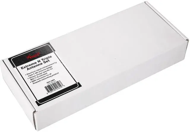 Alt view image 5 of 5 - Rosewill RNX-A5-EX 2.4 GHz Indoor Omni-Directional (5 dBi x3) High Gain Antenna / Design For Wireless N 2x3 or 3x3 Solution/ SMA Connector