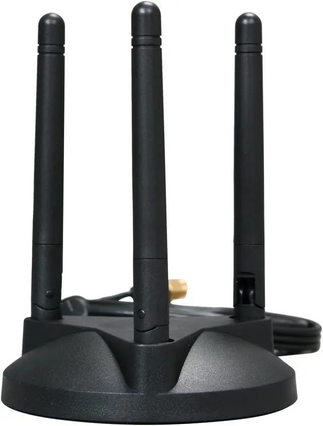 Alt view image 2 of 5 - Rosewill RNX-A2-EX 2.4 GHz Indoor Omni-Directional (2 dBi x3) Antenna Extender/ Design For Wireless N 2x3 or 3x3 Solution/ SMA Connector