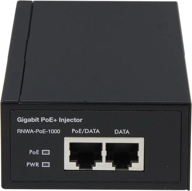 Alt view image 2 of 5 - Rosewill RNWA-PoE-1000 Gigabit Metal PoE+ Injector - 802.3af & 802.3at Compliance, 30W, for IP Cameras, Wireless AP, VoIP Phone and More