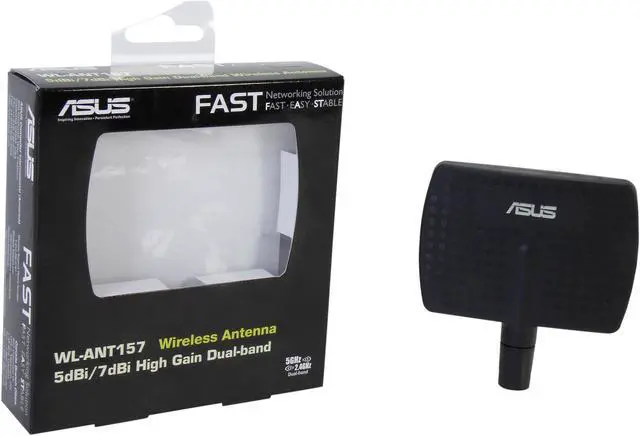 Alt view image 6 of 6 - ASUS WL-ANT157 5dBi/7dBi High Gain Dual-band Wireless Antenna