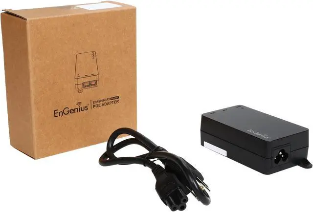 Alt view image 7 of 7 - EnGenius EPA5006GAT 802.3at / af Compatible Gigabit Single Port PoE Adapter