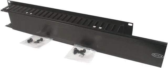 Alt view image 2 of 3 - BELKIN F4D339 Cable Management Panel, requires two rack spaces