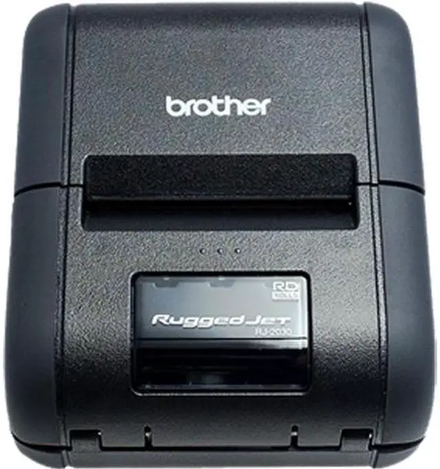 Main image of Brother RuggedJet RJ-2050 1" Mobile Direct Thermal Receipt / Label Printer, 203 dpi, 32 MB RAM / 32 MB Flash, USB, WiFi, Bluetooth MFi