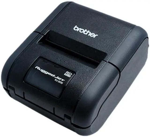 Alt view image 2 of 3 - Brother RuggedJet RJ-2050 1" Mobile Direct Thermal Receipt / Label Printer, 203 dpi, 32 MB RAM / 32 MB Flash, USB, WiFi, Bluetooth MFi