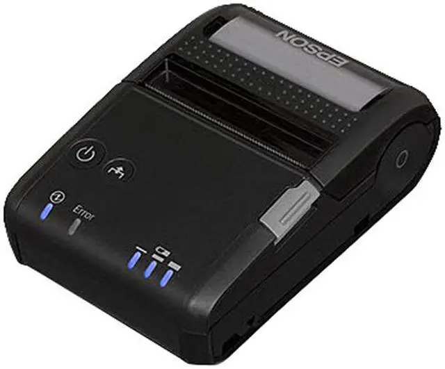Alt view image 2 of 3 - Epson TM-P20 Mobilink 2" Compact Mobile Bluetooth Receipt Printer, Black - C31CE14551