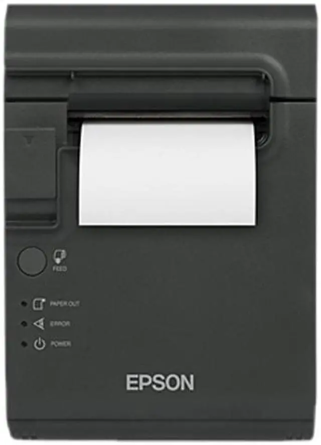 Main image of Epson TM-L90 Plus Thermal Label and Receipt Printer, 203 dpi, USB, Ethernet, No Peeler, Dark Gray - C31C412A7641