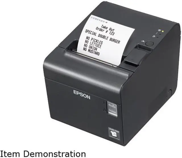 Main image of Epson TM-L90II Thermal USB LAN Label Printer Dark Gray C31C412A7231