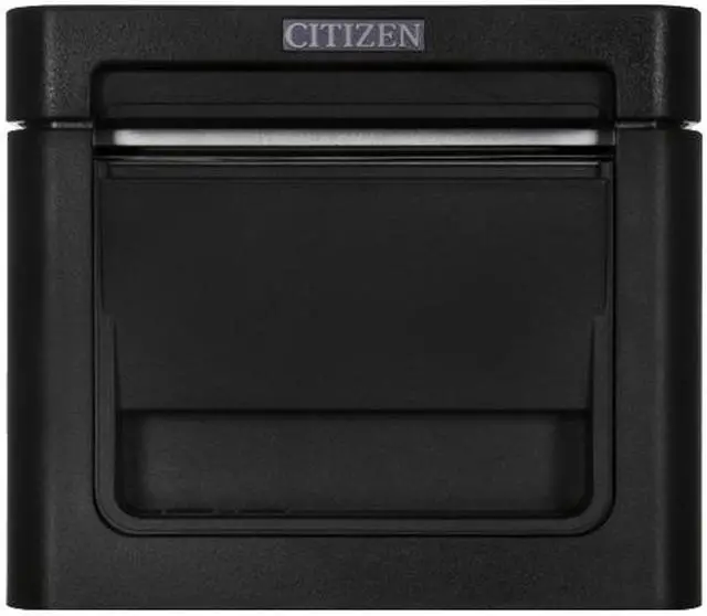 Alt view image 3 of 4 - Citizen CT-S601II 3" Direct Thermal Desktop Receipt Printer, 203 dpi, USB, Serial, Ethernet, Front Exit, Black - CT-E651ETUBK