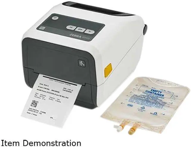 Main image of Zebra ZD420 4” Thermal Transfer Desktop Label Printer for Healthcare, Cartridge, 203 dpi, USB, USB Host, Bluetooth LE, 802.11ac, Bluetooth 4.0, EZPL – ZD42H42-C01W01EZ