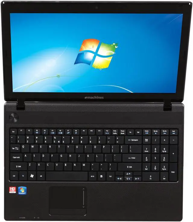 Alt view image 6 of 8 - eMachines Laptop AMD C-50 2GB Memory 250GB HDD AMD Radeon HD 6250 15.6" Windows 7 Home Premium 64-bit eME443-BZ602
