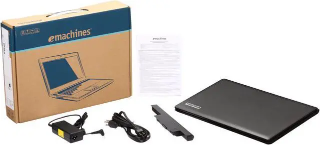Alt view image 8 of 8 - eMachines Laptop AMD C-50 2GB Memory 250GB HDD AMD Radeon HD 6250 15.6" Windows 7 Home Premium 64-bit eME443-BZ602