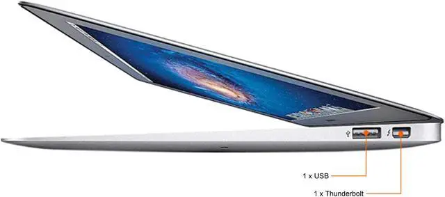 Alt view image 6 of 7 - Apple Laptop MacBook Air MD711LL/A 11.6" Intel Core i5 4th Gen 4250U (1.30 GHz) 4 GB Memory 128 GB SSD (Grade B Refurbished)
