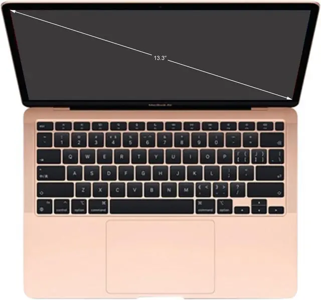 Alt view image 2 of 2 - Apple Laptop MacBook Air 8GB Memory 512 GB SSD Apple M1 8-core 13.3" Non-Touch Screen macOS 11 Big Sur MGNE3B/A