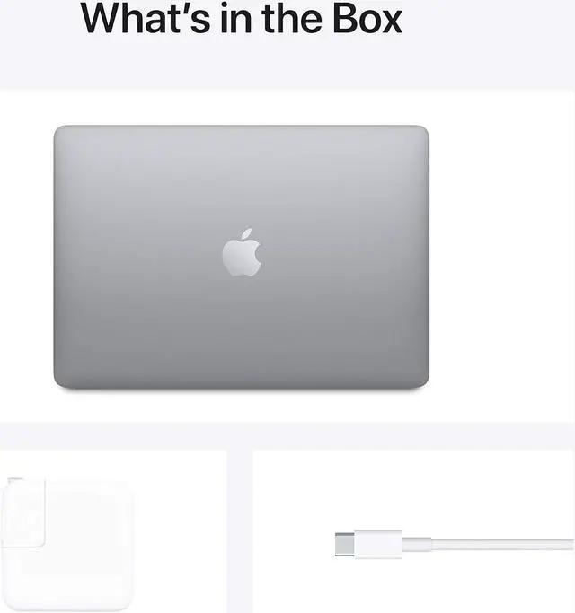 Alt view image 8 of 8 - Apple MacBook Air 2020 Laptop Apple M1 8GB Memory 256 GB SSD 13.3" macOS 11 Big Sur MGN63LL/A Space Gray (Grade A)