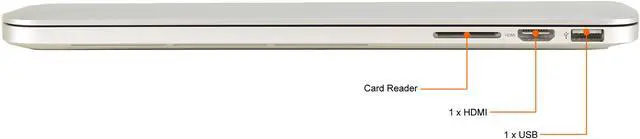 Alt view image 6 of 7 - Apple Grade A Laptop Intel Core i7-4770HQ 16GB Memory 256 GB SSD 15.4" Non-Touch Screen Mac OS A1398 (MGXA2LL/A)