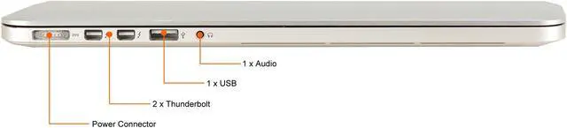 Alt view image 7 of 7 - Apple Grade A Laptop Intel Core i7-4770HQ 16GB Memory 256 GB SSD 15.4" Non-Touch Screen Mac OS A1398 (MGXA2LL/A)