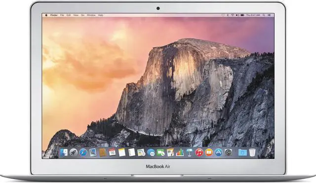Main image of Apple MacBook Air MJVE2LL/A Intel Core i5-5250U X2 1.6GHz 4GB 128GB SSD, Silver (Scratch and Dent)