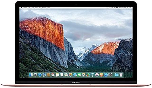 Refurbished: Apple Laptop MacBook (2017 Model) Intel Core M3 1.20