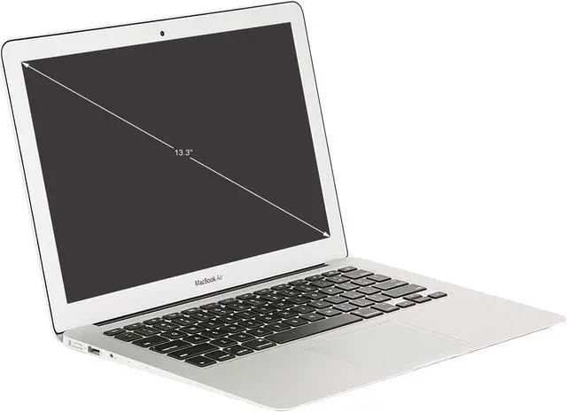 Alt view image 2 of 2 - Apple Laptop (Scratch and Dent) MacBook Air Intel Core i5-5350U 8GB Memory 128 GB SSD Intel HD Graphics 6000 13.3" OS X 10.11 El Capitan MQD32LL/A