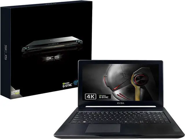 Alt view image 11 of 11 - EVGA SC15 Intel Core i7 7th Gen 7700HQ (2.80 GHz), 1060 with NVIDIA G-SYNC, 15.6" 120Hz Gaming Laptop, RGB Keyboard, 16 GB DDR4, 256 GB NVMe SSD, 1 TB HDD, Nvidia GeForce GTX 1060 VR Ready, 516-34-1833-T1 Windows 10