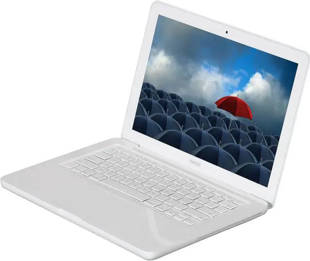 Main image of Apple Laptop MacBook 2.26GHz 2GB Memory 250GB HDD NVIDIA GeForce 9400M 13.3" Mac OS X 10.6 Snow Leopard MC207LL/A