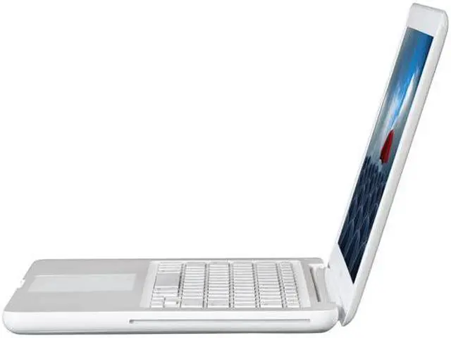 Alt view image 2 of 8 - Apple Laptop MacBook 2.26GHz 2GB Memory 250GB HDD NVIDIA GeForce 9400M 13.3" Mac OS X 10.6 Snow Leopard MC207LL/A