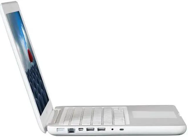 Alt view image 4 of 8 - Apple Laptop MacBook 2.26GHz 2GB Memory 250GB HDD NVIDIA GeForce 9400M 13.3" Mac OS X 10.6 Snow Leopard MC207LL/A