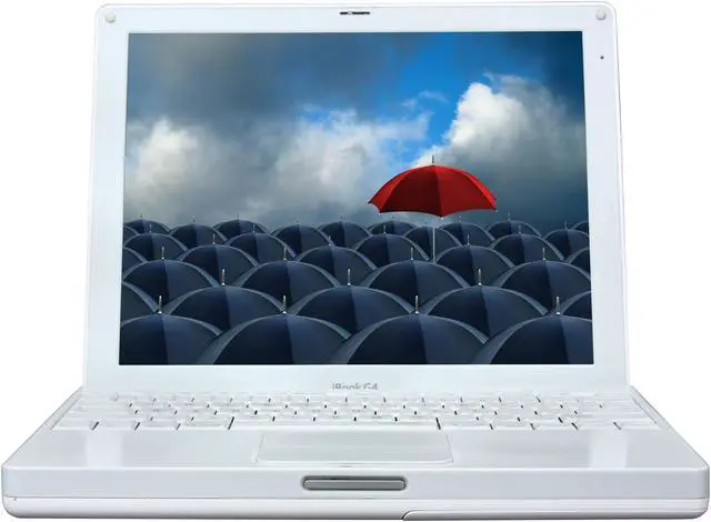Alt view image 4 of 7 - Apple Laptop 1.33GHz 1GB Memory 40GB HDD ATI Mobility Radeon 9550 12.1" Mac OS X 10.4 Tiger iBook G4