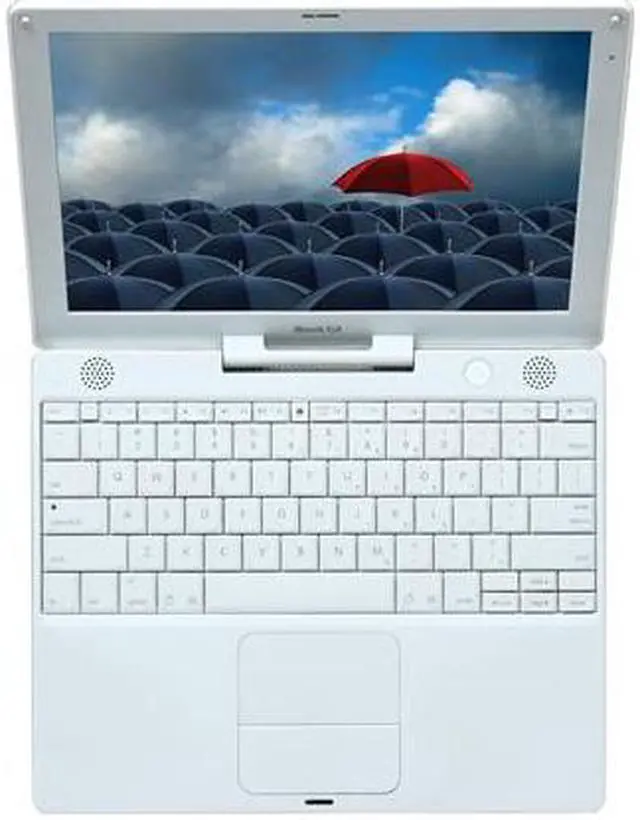 Alt view image 5 of 7 - Apple Laptop 1.33GHz 1GB Memory 40GB HDD ATI Mobility Radeon 9550 12.1" Mac OS X 10.4 Tiger iBook G4