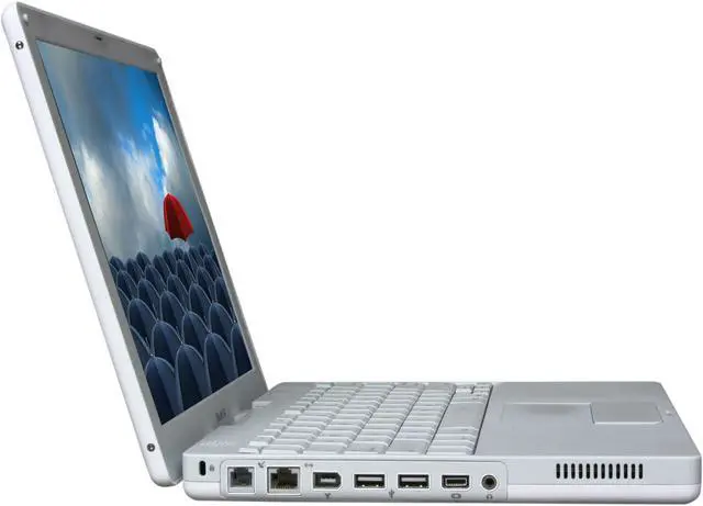Alt view image 4 of 8 - Apple Laptop iBook G4 1.33GHz 512MB Memory 40GB HDD ATI Mobility Radeon 9550 12.1" Mac OS X 10.4 Tiger M9846LL/A