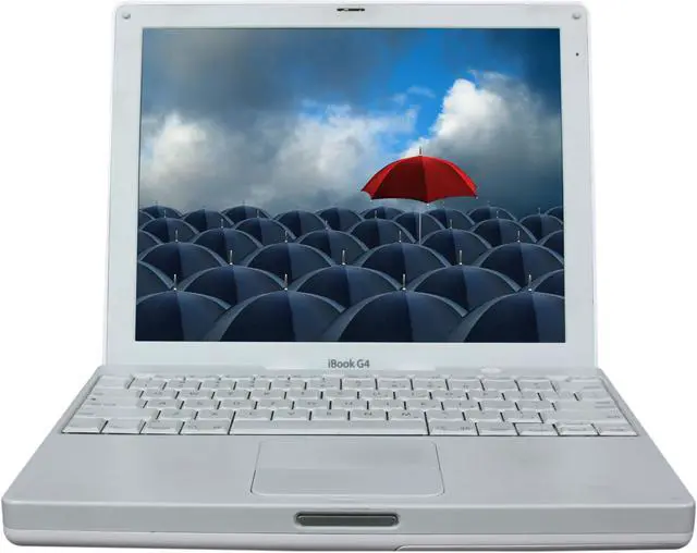 Alt view image 5 of 8 - Apple Laptop iBook G4 1.33GHz 512MB Memory 40GB HDD ATI Mobility Radeon 9550 12.1" Mac OS X 10.4 Tiger M9846LL/A