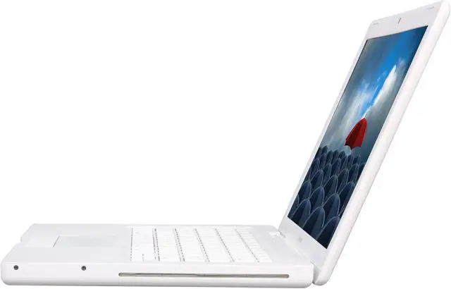 Alt view image 2 of 8 - Apple Laptop MacBook Intel Core 2 Duo P7450 2GB Memory 160GB HDD NVIDIA GeForce 9400M 13.3" Mac OS X 10.6 Snow Leopard MC240LL/A