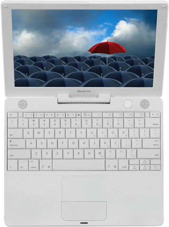 Alt view image 6 of 8 - Apple iBook G4 12.1" 1.00GHz 256MB Memory DDR266 Mac OS X 10.3 Panther