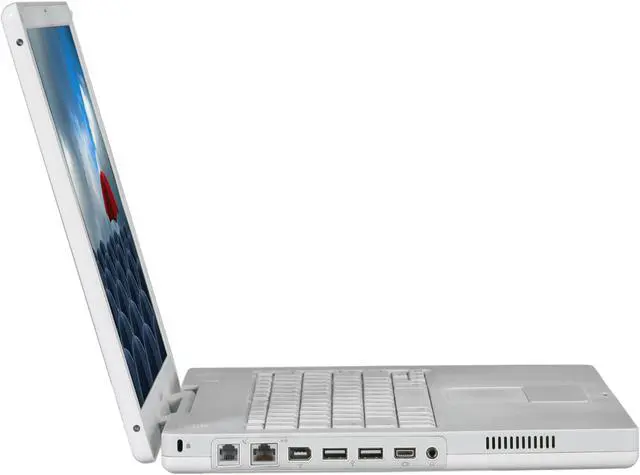 Alt view image 4 of 8 - Apple Laptop iBook G4 1.33GHz 256MB Memory 60GB HDD ATI Mobility Radeon 9200 14.1" Mac OS X 10.3 Panther M9627LL/A
