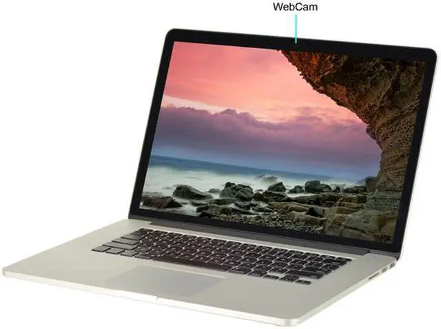 Alt view image 2 of 5 - Apple Laptop MacBook Pro A1398 Intel Core i7 3615QM (2.30 GHz) 16 GB Memory 256 GB SSD 15.4" Retina Display Mac OS X v10.10 Yosemite