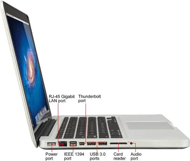 Alt view image 4 of 8 - Apple Laptop MacBook Pro Intel Core i5-2520M 4GB Memory 500GB HDD Intel HD Graphics 4000 13.3" Non-Touch Screen macOS 10.13 High Sierra MD101LL/A