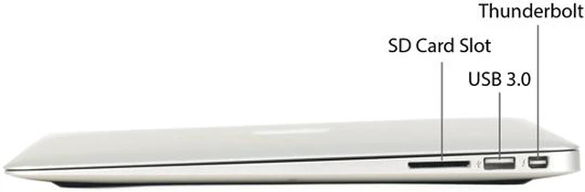 Alt view image 5 of 5 - Apple 13.3" Intel Core i7-4650U 8GB Memory 256GB SSD OS X 10.11 El Capitan MD761LL/A