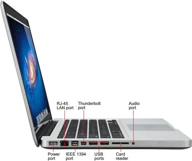 Alt view image 4 of 8 - Apple Grade B Laptop MacBook Pro Intel Core i5-3210M 4GB Memory 500GB HDD Intel HD Graphics 4000 13.3" Non-Touch Screen MD101LL/A-B