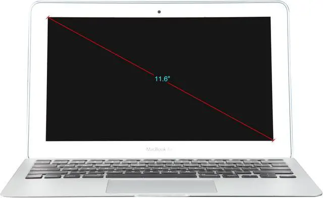 Alt view image 6 of 8 - Apple Grade C Laptop MacBook Air Intel Core i5-4260U 4 GB LPDDR3 Memory 128 GB SSD Intel HD Graphics 5000 11.6" Non-Touch Screen OS X 10.9 Mavericks MD711LL/B
