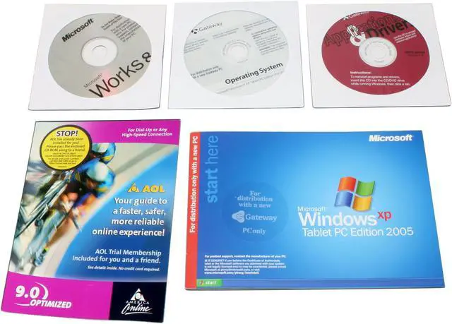 Alt view image 15 of 16 - Gateway M275 512MB Memory 14.1" 1024 x 768 Tablet PC Windows XP Tablet PC Edition