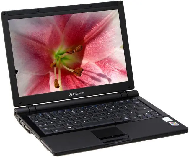 Main image of Gateway Laptop Intel Core Solo U1300 512MB Memory 40GB HDD Intel GMA 950 12.1" Windows XP Professional E-100M(277213-2)