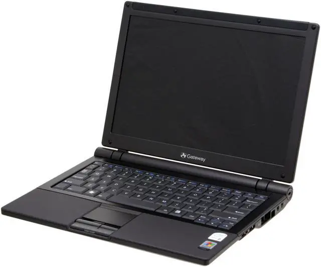Alt view image 2 of 13 - Gateway Laptop Intel Core Solo U1300 512MB Memory 40GB HDD Intel GMA 950 12.1" Windows XP Professional E-100M(277213-2)