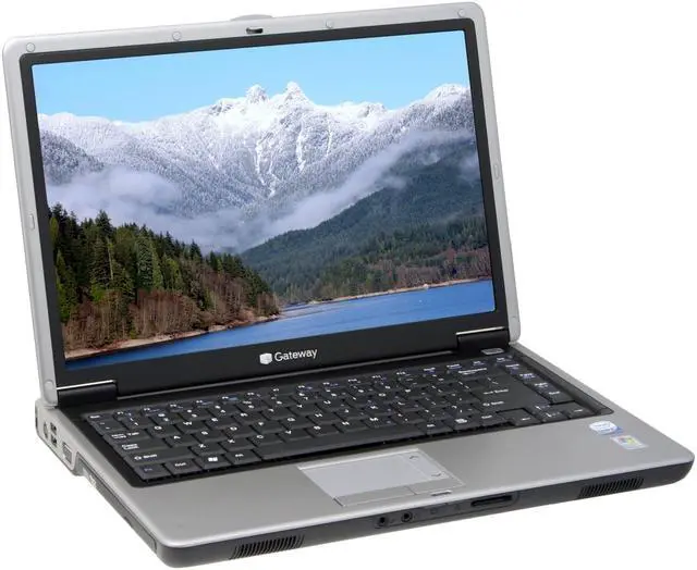 Main image of Gateway Laptop Intel Core 2 Duo T7400 1GB Memory 80GB HDD Intel GMA 950 14.1" Windows XP Professional M255-E(277254-7)