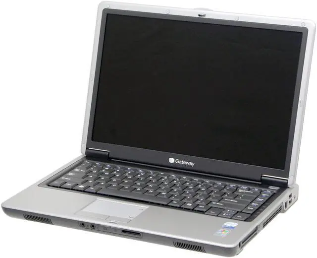 Alt view image 2 of 12 - Gateway Laptop Intel Core 2 Duo T7400 1GB Memory 80GB HDD Intel GMA 950 14.1" Windows XP Professional M255-E(277254-7)
