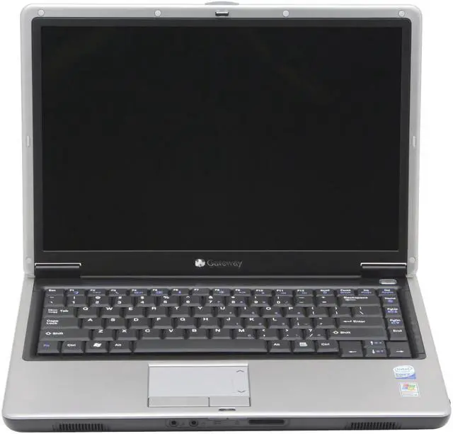 Alt view image 3 of 12 - Gateway Laptop Intel Core 2 Duo T7400 1GB Memory 80GB HDD Intel GMA 950 14.1" Windows XP Professional M255-E(277254-7)