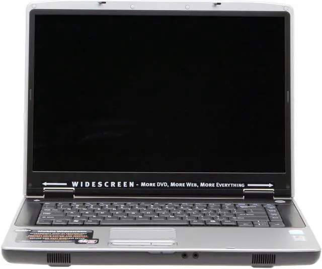 Alt view image 3 of 14 - Gateway Laptop Intel Celeron M 370 512MB Memory 80GB HDD Intel GMA 900 15.4" Windows XP Home MX6123