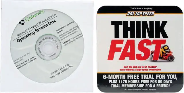 Alt view image 13 of 14 - Gateway Laptop Intel Celeron M 370 512MB Memory 80GB HDD Intel GMA 900 15.4" Windows XP Home MX6123