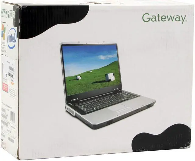 Alt view image 14 of 14 - Gateway Laptop Intel Celeron M 370 512MB Memory 80GB HDD Intel GMA 900 15.4" Windows XP Home MX6123