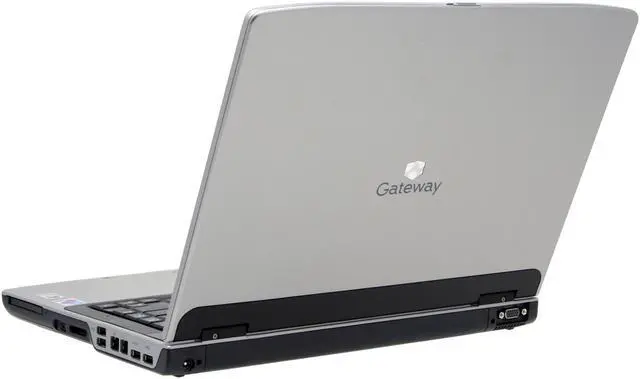 Alt view image 8 of 14 - Gateway Laptop Intel Pentium M 735 512MB Memory 60GB HDD Intel Extreme Graphics 2 15.4" Windows XP Home 6518GZ