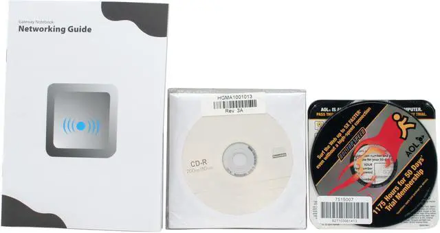 Alt view image 12 of 14 - Gateway Laptop Intel Pentium M 735 512MB Memory 60GB HDD Intel Extreme Graphics 2 15.4" Windows XP Home 6518GZ
